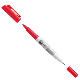 【雄獅】685 雙頭奇異筆-紅色-台灣專用/支