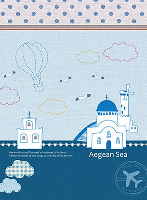 博崴 AF1071 16K平裝筆記(希臘) -10本入 / 包