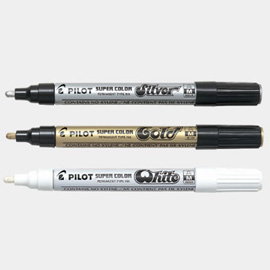 PILOT 百樂 SC-S-M/SC-G-M/SC-W-M 中型頭油漆筆  /  支
