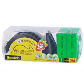 【3M】SM2-R Scotch 桌上型膠台 黑色/組 