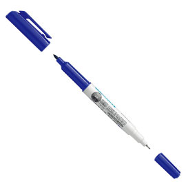 【雄獅】685 雙頭奇異筆-藍色-台灣專用/支