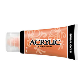 【雄獅】NAC-75 透明壓克力水彩全系列-75ml 橙色/瓶