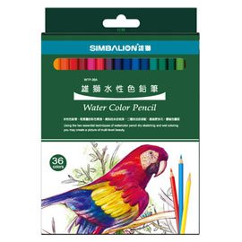【雄獅】WTP-36A 水性彩色鉛筆 36色/組 