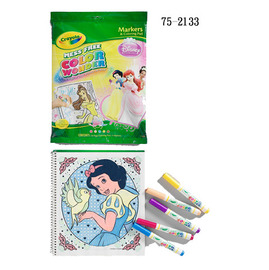 【雙鶖】75-2133 Crayola 可優蠟 白雪公主18張 A4彩繪本 / 本