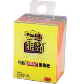 【3M】2056S 利貼 狠黏 小尺寸標籤紙系列 5本/盒