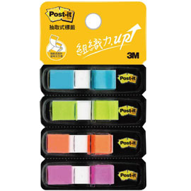 【3M】683-4ABX 抽取式標籤683多色組合 四色/包