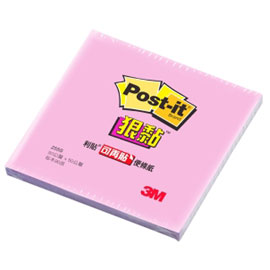 【3M】255S-5 利貼 狠黏 迷你便條紙系列 粉紅 /本