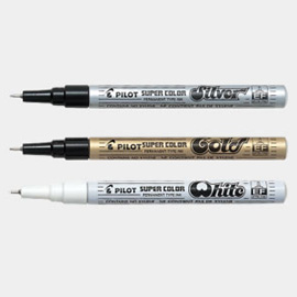 PILOT 百樂 SC-S-EF/SC-G-EF/SC-W-EF 極細油漆筆  /  支