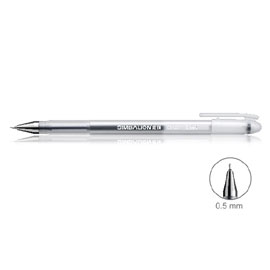 【雄獅】GL525 中性筆 黑色 12入/打