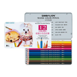 【雄獅】WP-12 水性彩色鉛筆 12色/組