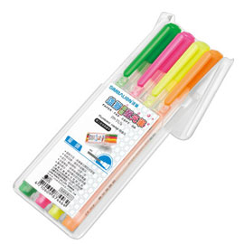 【雄獅】FM-35 螢光筆 4色組