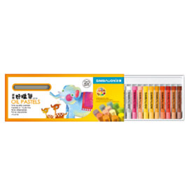 【雄獅】OP-20 粉蠟筆20色/組