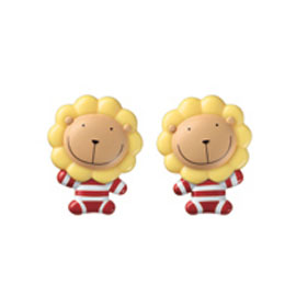 【雄獅】WC102 奶油獅造型磁鐵夾/組