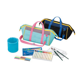 SIMBALION 雄獅 PCB299 水彩手提袋組 12色 (顏色兩款隨機出貨) / 組