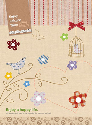 博崴 AF1062 16K平裝筆記(小鳥) -10本入 / 包