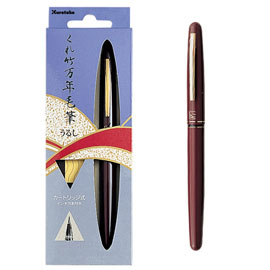 【雙鶖】吳竹 DU141-15C 萬年毛筆 漆調黑軸/盒