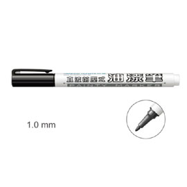 【雄獅】V-310 直液前壓式油漆筆1.0mm 黑色/支