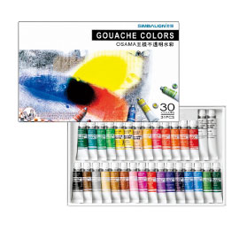 【雄獅】GC-30 王樣不透明水彩30色/組