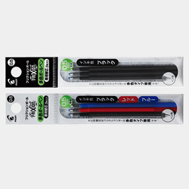PILOT 百樂 LFBTRF-30EF-3 三色按鍵魔擦筆筆芯  3支入  /  組