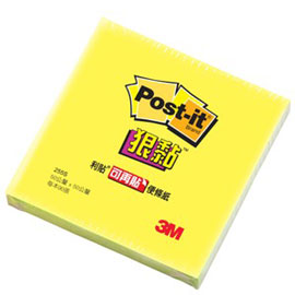 【3M】255S-1 利貼 狠黏 迷你便條紙系列 黃 /本