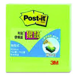 【3M】R330S-6 狠黏抽取式補充包系列 綠/本