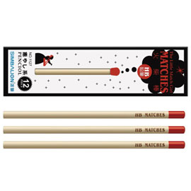 【雄獅】NO.1127 賣火柴的女孩圓形轉印塗頭鉛筆 12入/打