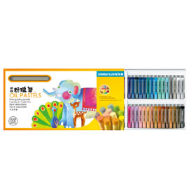 【雄獅】OP-60 粉蠟筆60色/組