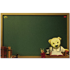 【3M】558L-B 利貼 可再貼備忘板系列 大/片