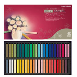 【雄獅】SP-48 軟式粉彩 48色/組
