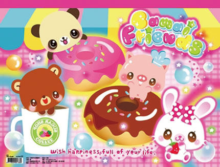 博崴 AC5508 卡哇伊13K圖畫本-甜甜圈 -5本入 / 包