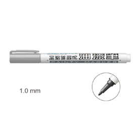 【雄獅】V-310 直液前壓式油漆筆1.0mm 銀色/支