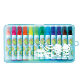 【雄獅】CFM-12B 功夫鴨彩色筆-彩虹星12色/組