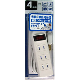 【明家】SP-422 4孔(3+1)延長線15呎/ 條