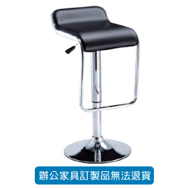 潔保 吧台椅系列 D-009 黑 皮