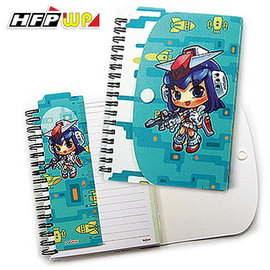 HFPWP 筆記本 (A6) 美少女亞希系列 設計師精品 環保材質 非大陸製 AINA6