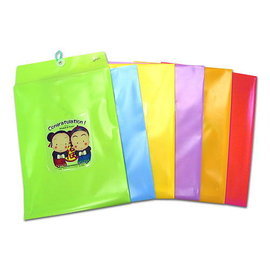 HFPWP 中國娃娃繩扣式文件袋(A4) CKB118-5 (5入/組)