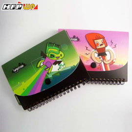 HFPWP 筆記本 (A6) Burger town 名師設計精品 台灣製 環保材質 BTNA6