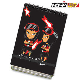 HFPWP 筆記本 (大) 酷小子 名師設計精品 台灣製 環保材質 CON58