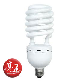 亮王 E27 螺旋45W省電燈泡110V 10支入 /箱