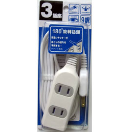 【明家】SP-321 3孔(2+1)延長線6呎/ 條