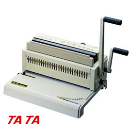 TATA 雙線圈2:1鐵環 27孔 打孔裝訂機 KASSEL-21 /台