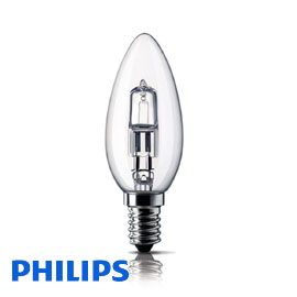飛利浦EC30 蠟燭省電E14鹵素燈42W 10個入 /箱