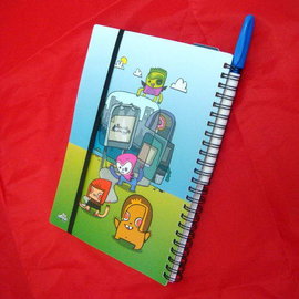 HFPWP 筆記本 A5 Burger twon 名設計師｜ 環保材質 非大陸貨 BTSA5