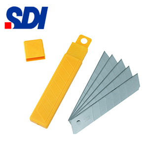 [北金文具]  SDI 手牌 1404 日本高碳鋼 高利度大美工刀片 10片 / 盒