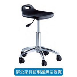 潔保 吧台椅系列 PU-013 黑色 (固定腳)