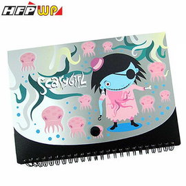 HFPWP 筆記本 (A6) Scarygirl 名師設計精品 台灣製 環保材質 SGNA6