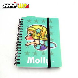 HFPWP 手札 (A6) Molly 香港名設計師精品 台灣製 環保材質 非大陸製 MOSA6