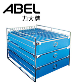 力大 60752 歐式三層收納櫃(A4) /個