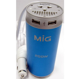 【明家】PI-122U2 伴旅通2孔USB汽車電源轉換器/ 個