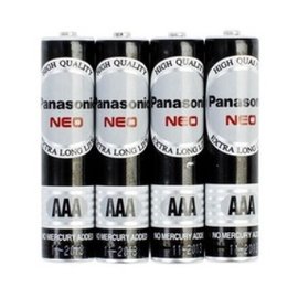 Panasonic 國際牌 環保電池 4 號 黑色 R03NNT 4入 / 組  